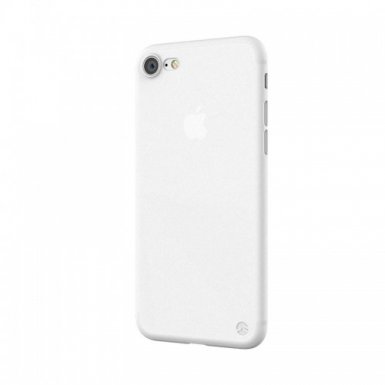 SwitchEasy 0.35 UltraSlim Case - тънък термопластичен кейс 0.35 мм. за iPhone 8, iPhone 7 (бял-прозрачен)