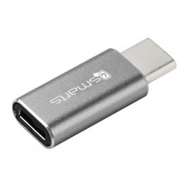 4smarts microUSB to USB-C Adapter - microUSB адаптер за устройства с USB-C порт (bulk)