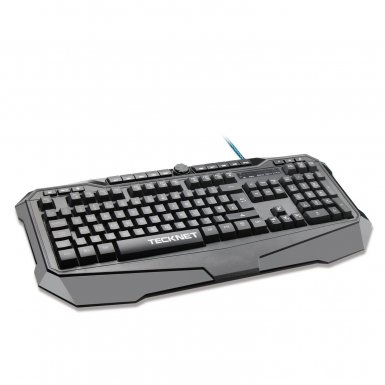 TeckNet X702 LED Illuminated Gaming Keyboard - геймърска клавиатура с LED подсветка (за PC)