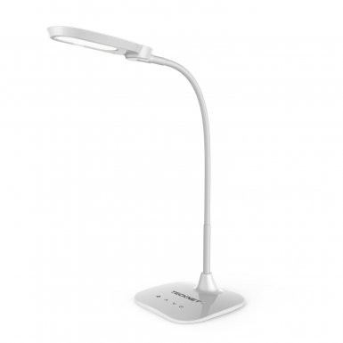 TeckNet LED06 10W EyeCare LED Desk Lamp with Built-in Battery - настолна LED лампа с вградена батерия и тъч контрол  
