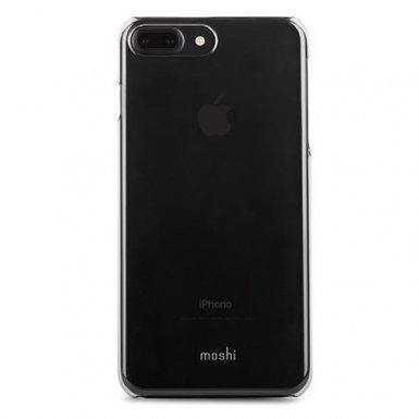 Moshi XT Case - тънък поликарбонатов кейс за iPhone 8 Plus, iPhone 7 Plus (прозрачен)