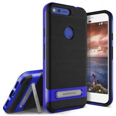 Verus High Pro Shield Case - висок клас хибриден удароустойчив кейс за Google Pixel XL (син)