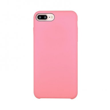 Devia Successor Silicone Case - силиконов (TPU) калъф за iPhone 8 Plus, iPhone 7 Plus (розов)