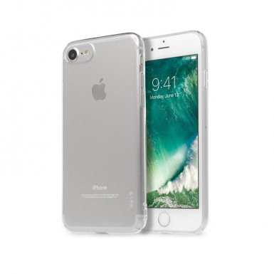 Torrii Healer Case - самовъзстановяващ се поликарбонатов кейс и калено стъкло за iPhone 8, iPhone 7 (прозрачен)