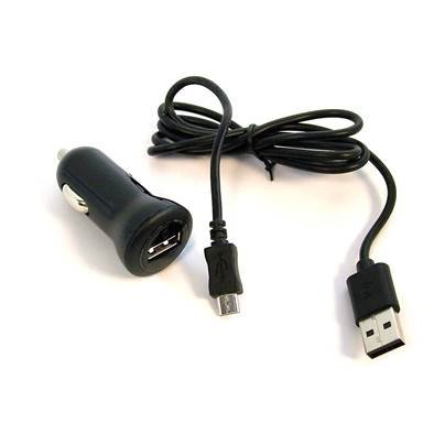 Griffin PowerJolt Car Charger with MicroUSB cable - зарядно за кола 2.1A + MicroUSB кабел 