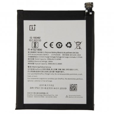 OnePlus Battery BLP613 - оригинална резервна батерия за OnePlus 3 (bulk)