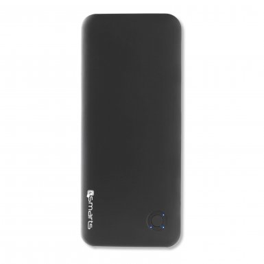 4smarts Duos Slim Evo Power Bank 6000 mAh - външна батерия с два USB входа за таблети и смартфони (черен)