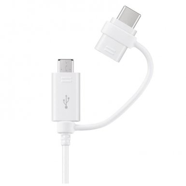 Samsung USB Combo Cable EP-DG930 - оригинален кабел с MicroUSB и USB-C конектори 