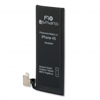 FIX4smarts Battery - качествена резервна батерия за iPhone 4S (3.7V 1430mAh)