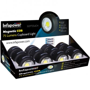 Infapower Magnetic COB Cupboard Light - магнитна лампа за закрепяне към различни повърхности