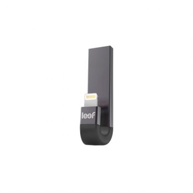 Leef iBRIDGE 3 Mobile Memory 32GB - външна памет за iPhone, iPad, iPod с Lightning (32GB) (черен) 