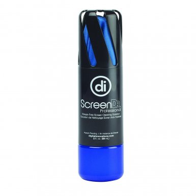 Digital Innovations Screen Dr Professional 2oz Screen Cleaning Kit - антибактериален спрей и микрофибърна кърпичка за почистване на дисплеи