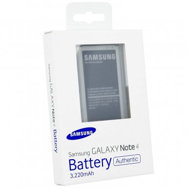 Samsung Battery EB-BN910BBEGWW - оригинална резервна батерия за Samsung Galaxy Note 4 (ритейл опаковка)