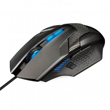 TeckNet GM299 Raptor Pro Gaming Mouse, 7000 DPI - геймърска мишка (за Mac и PC) (черен-син)