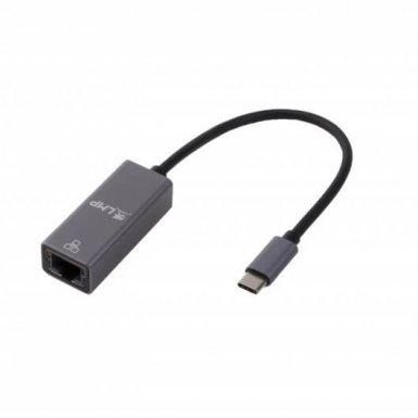 LMP USB-C to Gigabit Ethernet Adapter - Ethernet адаптер за MacBook и компютри с USB-C (тъмносив)