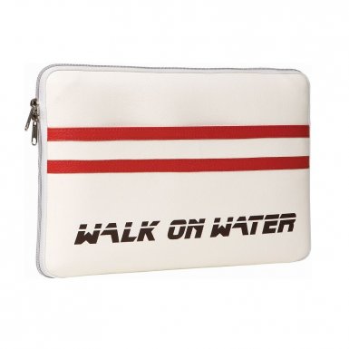 Walk On Water Boarding Sleeve 11 - кожен калъф за  преносими компютри до 11 инча (бял)
