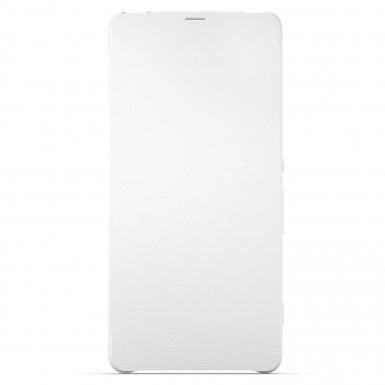 Sony Flip Case Smart Style Cover SCR54 - оригинален кожен калъф за Sony Xperia XA (бял)