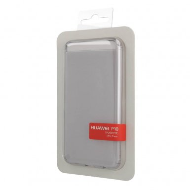 Huawei Protective Case - оригинален силиконов (TPU) калъф за Huawei P10 (прозрачен)