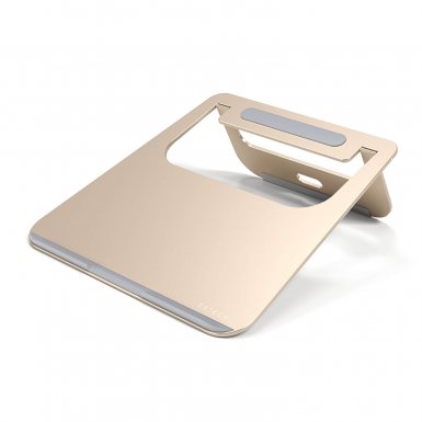Satechi Aluminium Laptop Stand - преносима алуминиева поставка за MacBook и лаптопи (златиста)