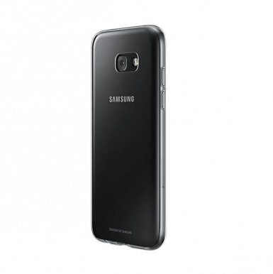 Samsung Clear Cover Case EF-QA520TTEGWW - оригинален TPU кейс за Samsung Galaxy A5 (2017) (прозрачен) 