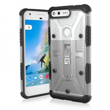 Urban Armor Gear Plasma - удароустойчив хибриден кейс за Google Pixel XL (прозрачен)
