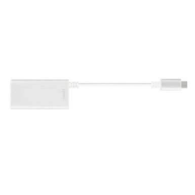 Moshi USB-C to Gigabit Ethernet Adapter - Ethernet адаптер за MacBook и компютри с USB-C (сребрист)