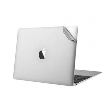 Comma Full Protection Suit - комплект защитни покрития за екрана, пада и корпуса на MacBook Pro Touch Bar 15 (сребрист)