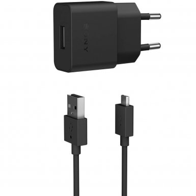 Sony Quick Charger UCH20 - захранване с USB изход и MicroUSB кабел за смартфони и таблети 