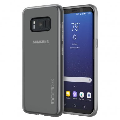 Incipio NGP Pure Case - удароустойчив силиконов (TPU) калъф за Samsung Galaxy S8 Plus (прозрачен)