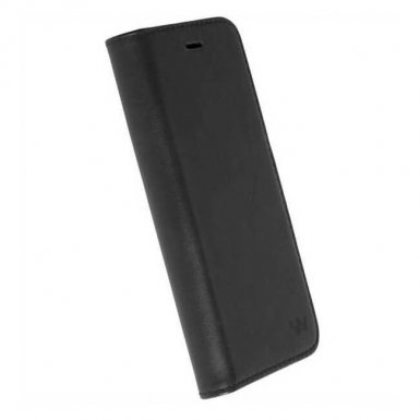 Walk On Water Icon3 FolioCase - кожен калъф, тип портфейл и поставка за Huawei P10 Lite (черен)