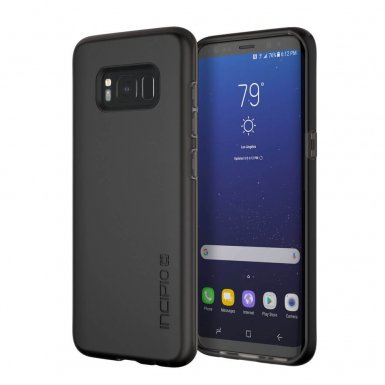 Incipio NGP Case - удароустойчив силиконов калъф за Samsung Galaxy S8 Plus (черен)