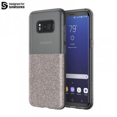 Incipio Classic Case Design Series - дизайнерски удароустойчив TPU кейс за Samsung Galaxy S8 (прозрачен-шарен)