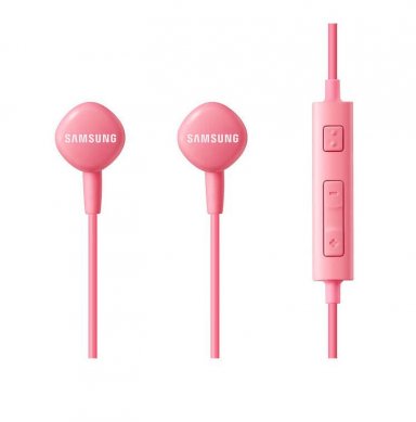 Samsung Stereo Headset HS1303 - слушалки с микрофон и управление на звука за Samsung мобилни устройства (розов)