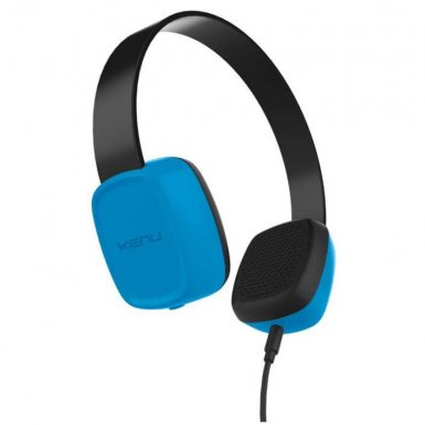 Kenu Groovies Kid On-Ear Headphones - слушалки подходящи за деца за мобилни устройства (син)