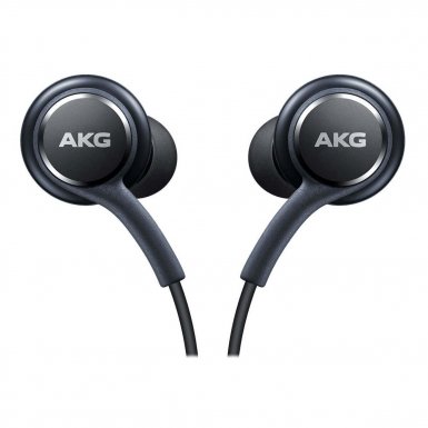 Samsung Earphones Tuned by AKG EO-IG955 - слушалки с микрофон и управление на звука за Samsung Galaxy S10, S9, S8 и др. (черни) (bulk)