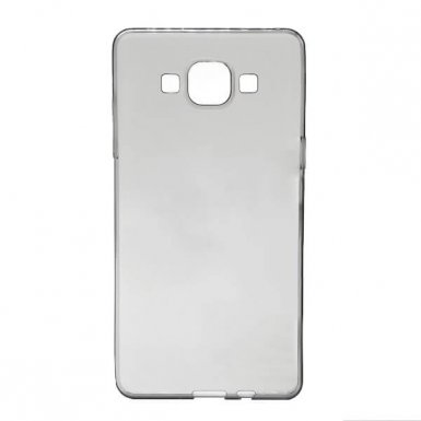 Ultra-Slim Case - тънък силиконов (TPU) калъф (0.3 mm) за Samsung Galaxy J3 Emerge (черен-прозрачен)