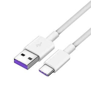 Huawei AP81 USB-C to USB 3.1 Fast Charge Data Cable 5A HL1289 - кабел за устройства с USB-C порт (100 cm) (bulk)