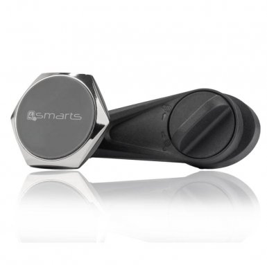 4smarts Ultimag Magnetic Clampmag Plus Car Holder - магнитна поставка за радиатора на кола за iPhone и смартфони (черен)