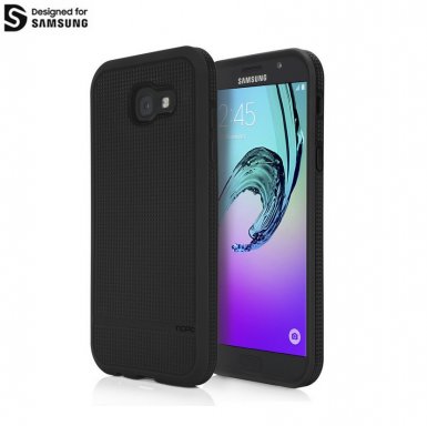 Incipio NGP Case - удароустойчив силиконов (TPU) калъф за Samsung Galaxy A5 (2017) (черен)