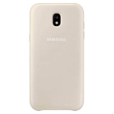 Samsung Dual Layer Cover EF-PJ530CF- оригинален хибриден кейс за Samsung Galaxy J5 (2017) (златист)