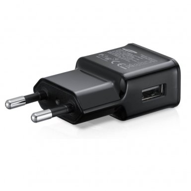 Samsung Travel 2А Charger ETA-U90EBE - захранване с USB изход за Samsung мобилни устройства (черен) (bulk)