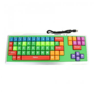 Omega Keyboard for kids - детска клавиатура за компютри