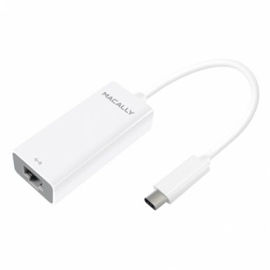 Macally USB-C to Gigabit Ethernet Adapter - адаптер за MacBook и преносими компютри 