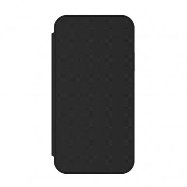 Incipio NGP Folio Case - удароустойчив хоризонтален кожен калъф, тип портфейл за iPhone XS, iPhone X (черен-прозрачен)