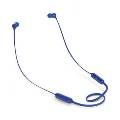 JBL T110 BT Wireless in-ear headphones - безжични bluetooth слушалки с микрофон за мобилни устройства (син)