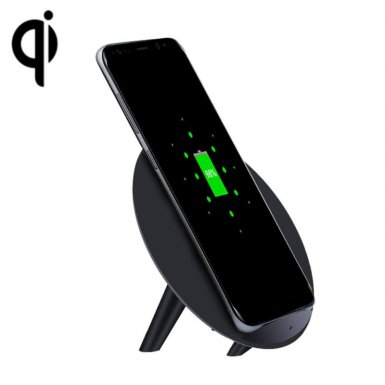 YoLike K10 10W Qi Wireless Charging Stand with LED Light - поставка (пад) за безжично захранване за QI съвместими устройства
