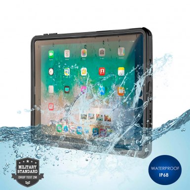 4smarts Waterproof Case Active Pro NAUTILUS - ударо и водоустойчив калъф за iPad 5 (2017) (черен)