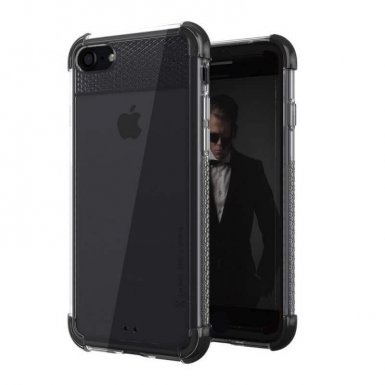 Ghostek Covert 2 Case  - хибриден удароустойчив кейс за iPhone 8, iPhone 7 (прозрачен-черен)
