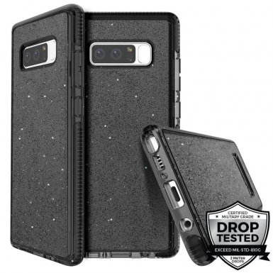 Prodigee SuperStar Case - хибриден кейс с висока степен на защита за Samsung Galaxy Note 8 (черен)