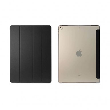 Torrii Torrio Case - кожен кейс и поставка за iPad Pro 12.9 (черен)